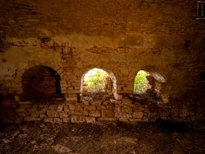 Osserviamo anche delle aperture laterali ad arco. �Sembrano finestre ma quasi sicuramente erano usate come mangiatoie - sottolinea Greco, presidente dell'Archeoclub Bari -. Il foraggio di cui si cibavano gli animali era facilmente reperibile nei dintorni�